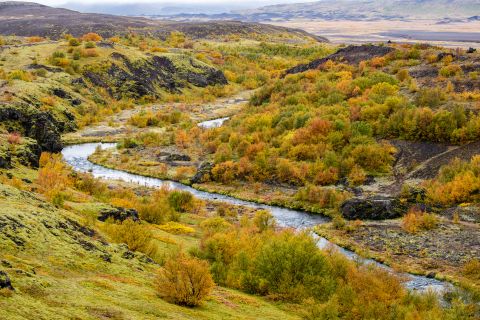 Herfstige rivier - IJsland