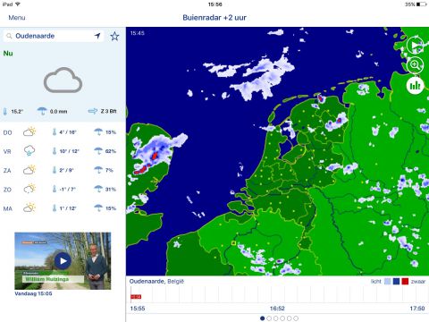 Buienradar app