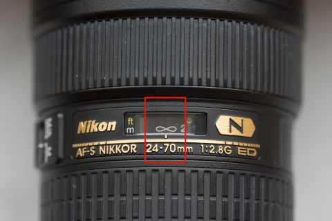 Manueel scherpstellen bij Nikon