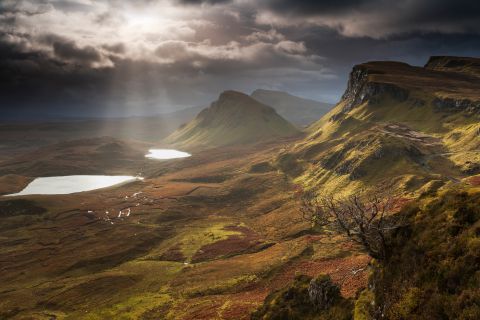 Indrukwekkend licht in de Quiraing