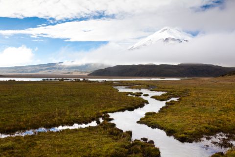 Berglandschap zonder grijsverloopfilter toegepast